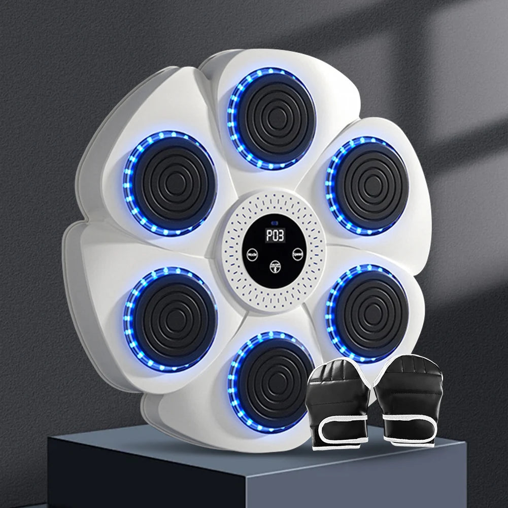 Nueva máquina de boxeo de música inteligente para adultos/niños, deportes, Fitness, entrenador de boxeo, ejercicio en casa, respuesta, entrenamiento, boxeo, objetivo de pared