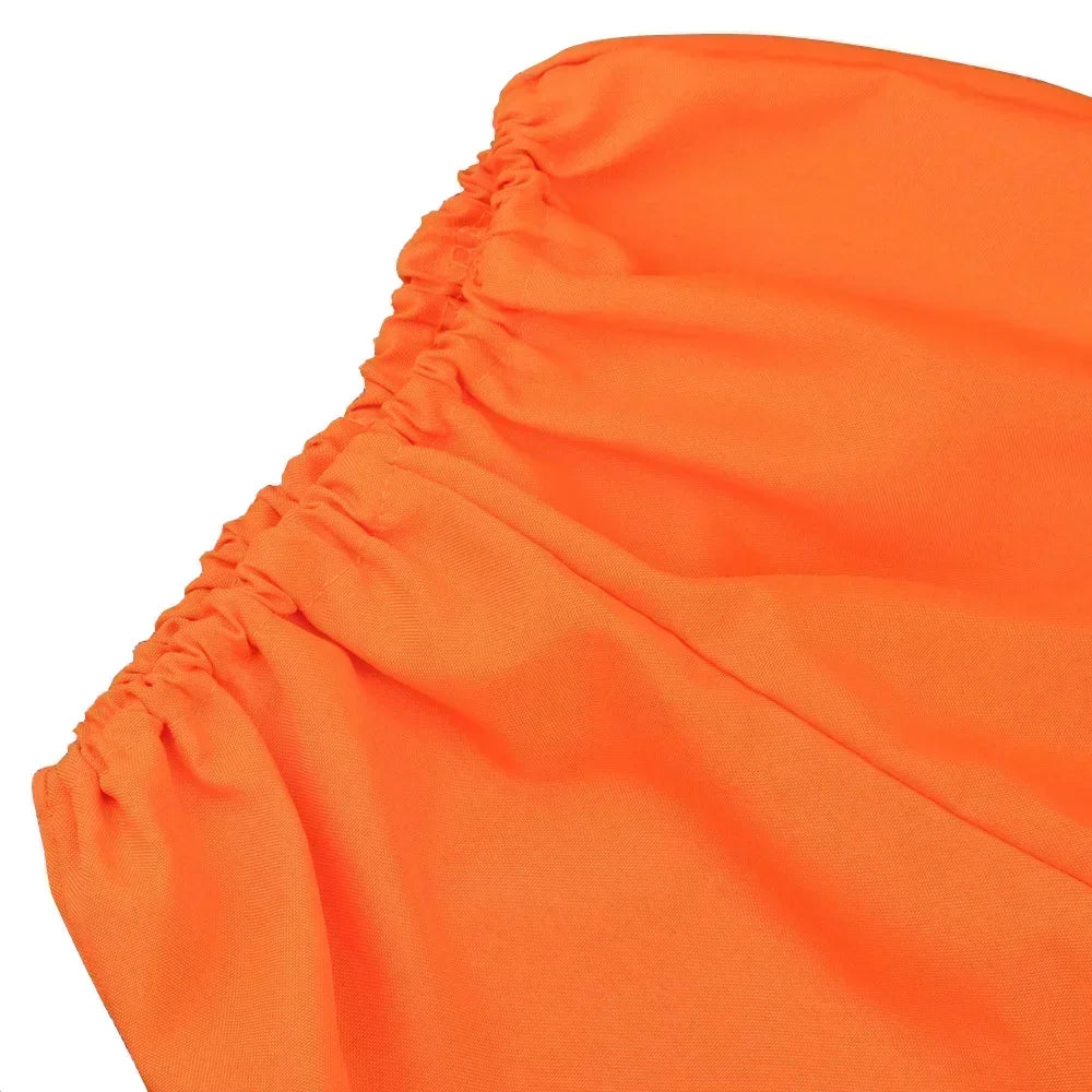 Trajes de Halloween para niños y adultos, Son Goku Gui, Carnaval, Anime, disfraces de vacaciones, peluca de muñeca de cola, vestido azul dorado para niños