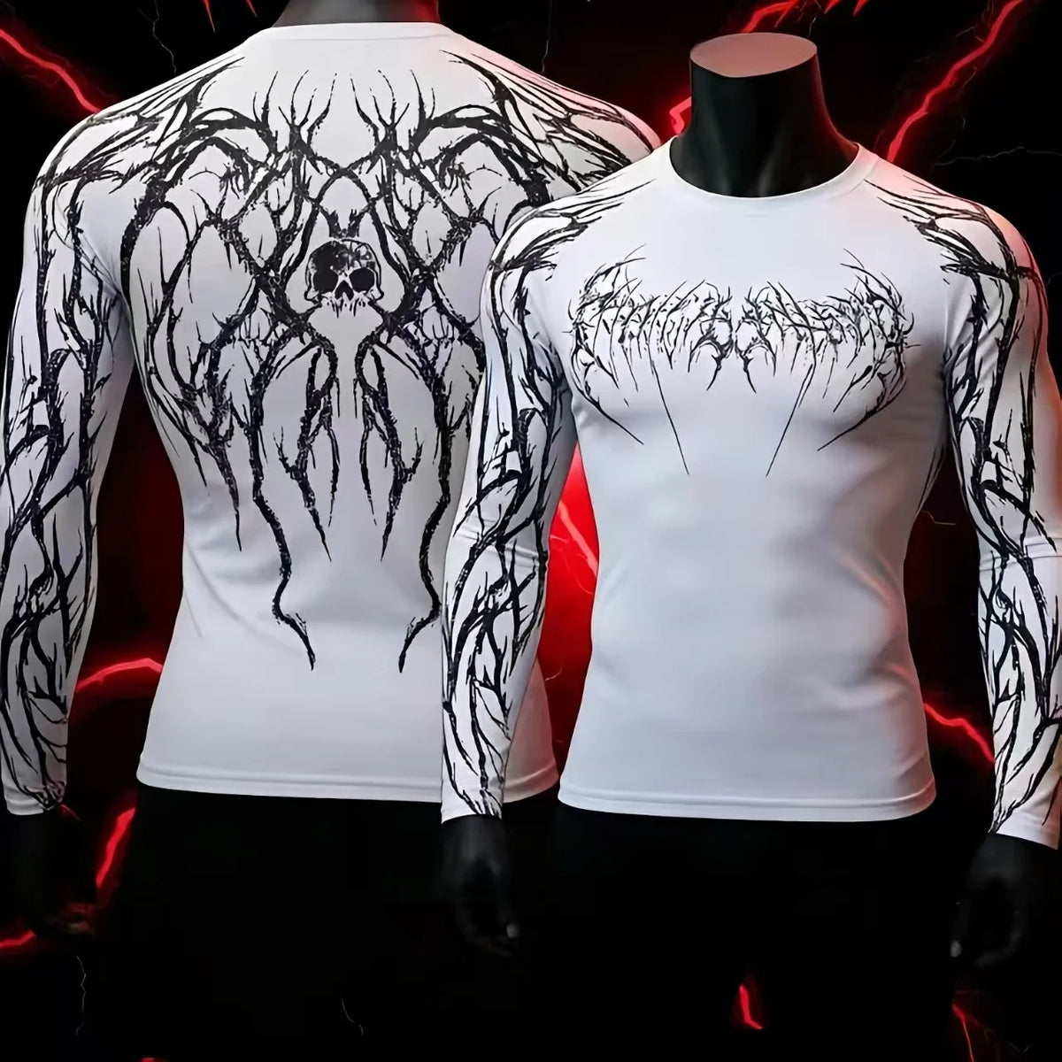 Custom Design Sublimation BJJ MMA Men's Rashguard Rash Guard Surf Long Sleeve Jiu Jitsu T-Shirt Men's Compression Rash Guard