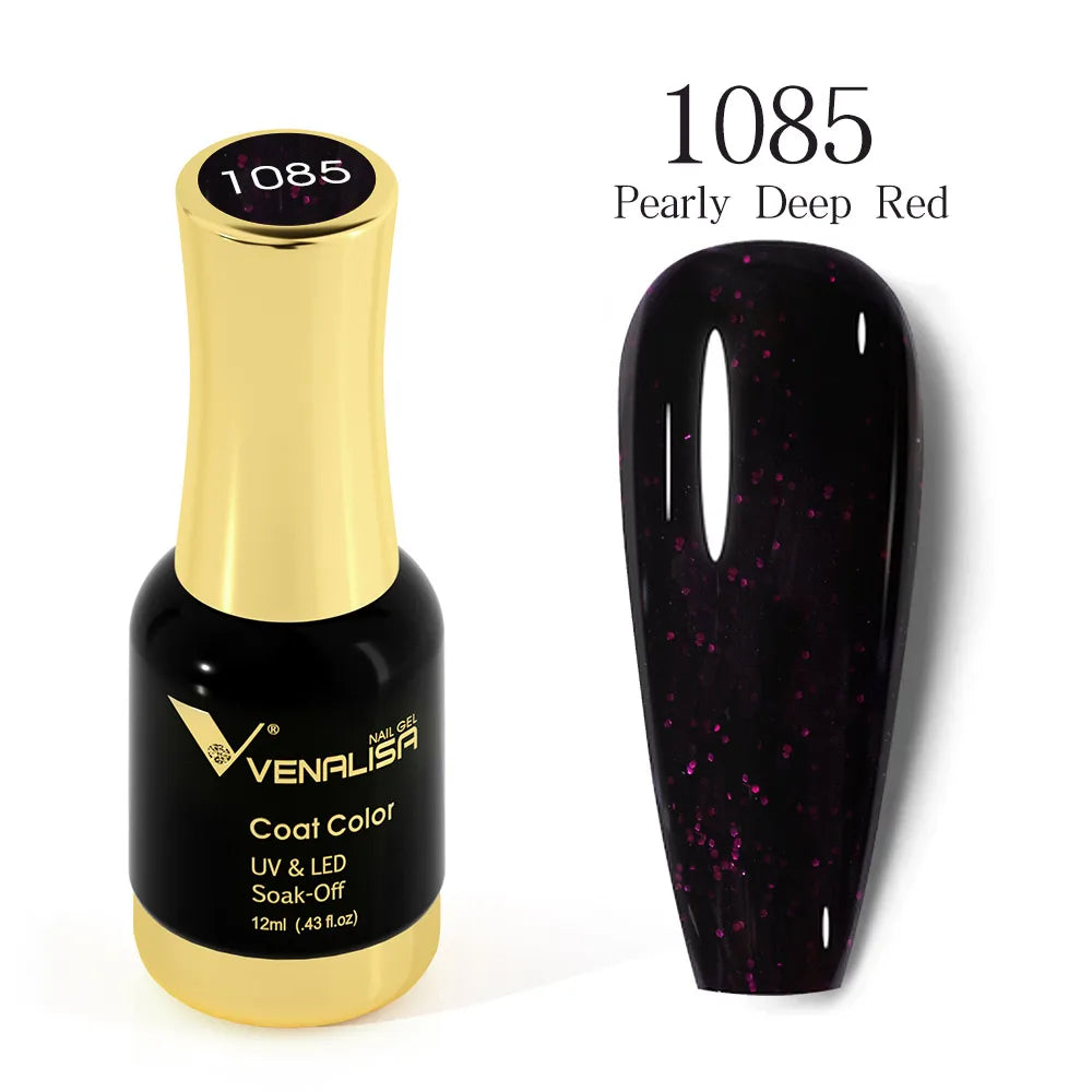Venalisa Super Color Gel Varnish 12ml Diamond Shining Glitter Sequin Starry Platinum Nail Enamel Long Lasting Time Gel Polish