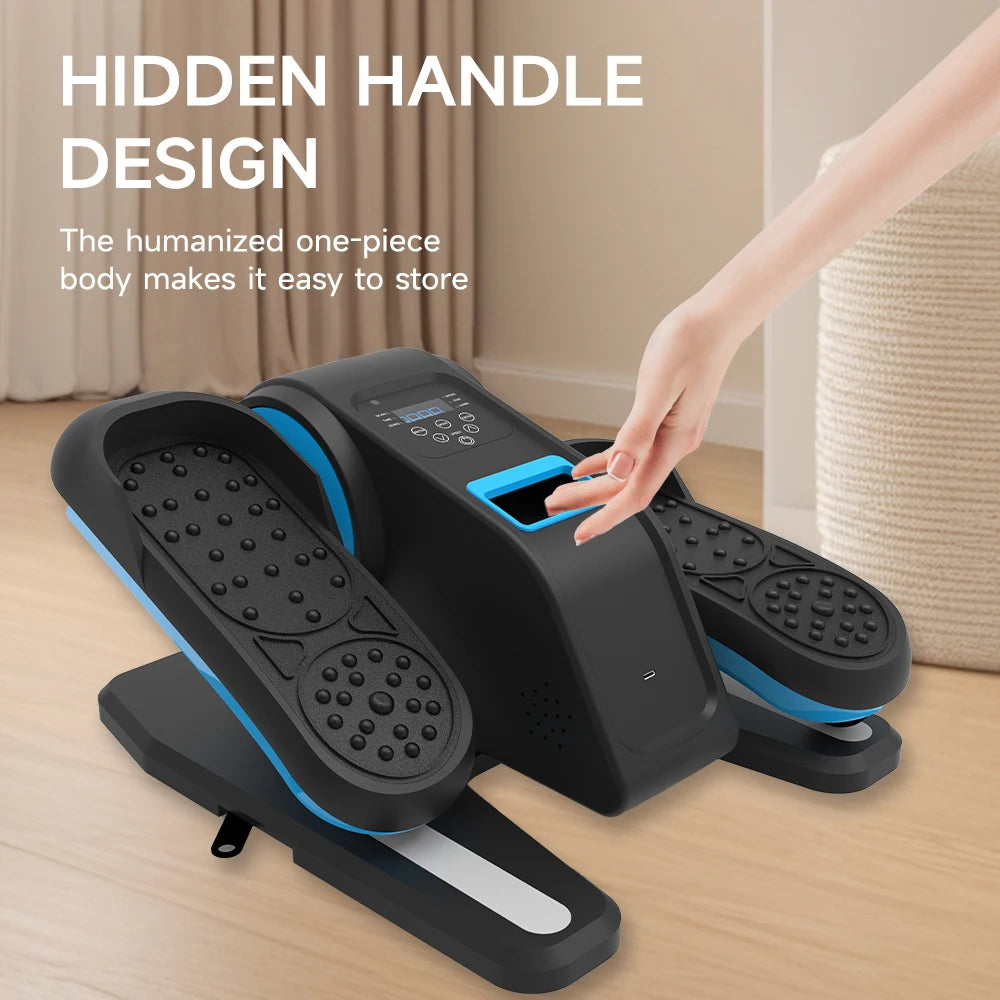 Máquina de ejercicio de Pedal elíptico eléctrico para piernas y pies, paso a paso motorizado silencioso debajo del escritorio para Fitness en casa y oficina