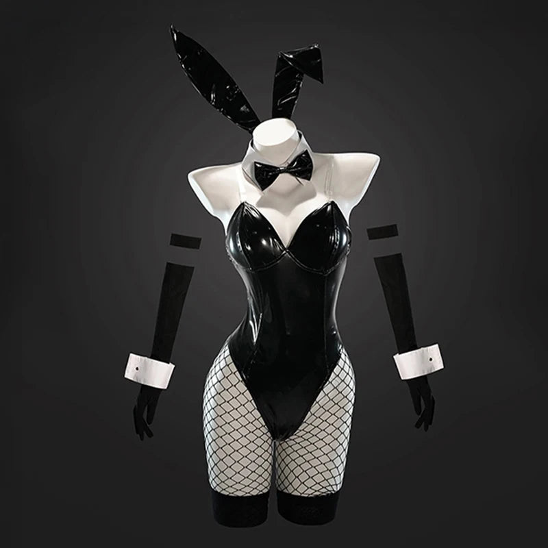 UWOWO Collab Series: A2/2B Bunnysuit Cosplay Costume Game Cosplay No.2 Cosplay Full Set Halloween Costumes YMK3K2