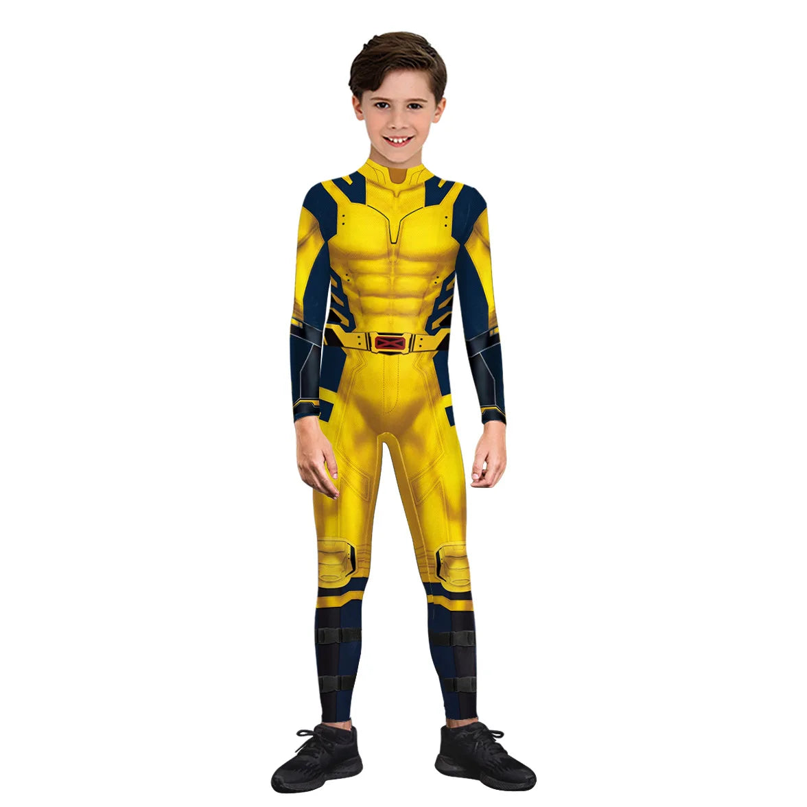 Superhéroe hombres película Deadpool Wolverine disfraces Cosplay Halloween mono actuación fiesta Zentai mono