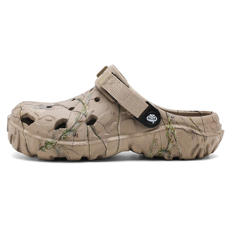 Summer Men's Clogs Sandals Home Garden Shoes Comfortable Men Women Slippers Non-Slip Soft Bottom Flip Flop Sandals Big Size46 47
