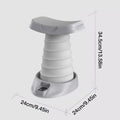 Entrenador de asistencia de realce, resorte de rebote automático, soporte de barra de realce, soporte central de cintura, equipo de entrenamiento de Fitness para Abdomen