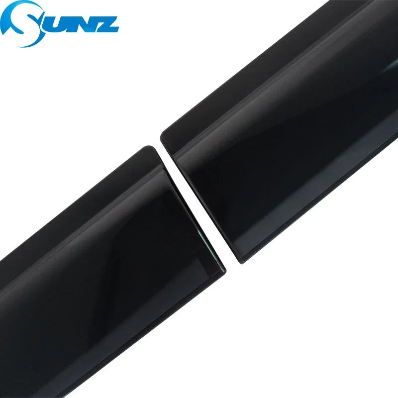 4PCS Injection Black Window Deflector Shiled For Mitsubishi L200 Triton 2023 2024 2025 Car Window Visor Sun Shield Rain Guard