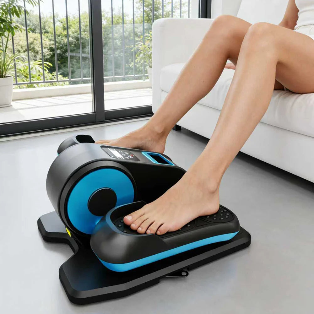 Máquina de ejercicio de Pedal elíptico eléctrico para piernas y pies, paso a paso motorizado silencioso debajo del escritorio para Fitness en casa y oficina