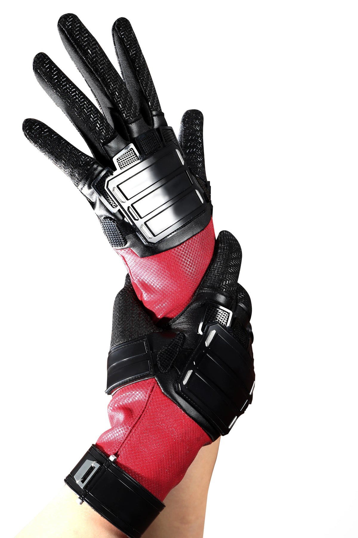 High Quality Red Wade Wilson Cosplay Costume Man Jumpsuit Headgear Accessories Outfit Full Set and Individual Items Are Sold