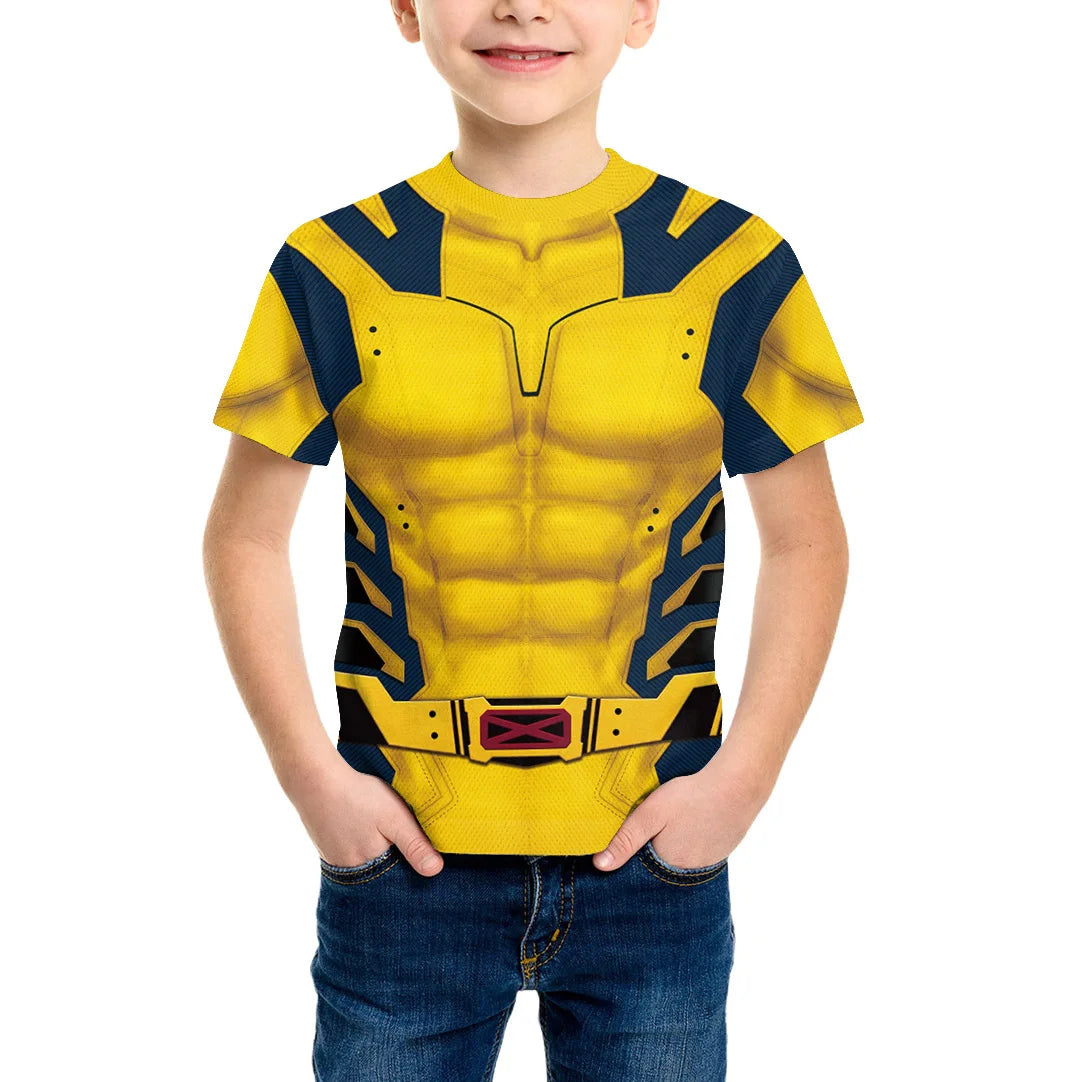 Superhéroe hombres película Deadpool Wolverine disfraces Cosplay Halloween mono actuación fiesta Zentai mono