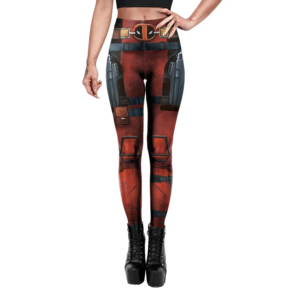 Superhéroe hombres película Deadpool Wolverine disfraces Cosplay Halloween mono actuación fiesta Zentai mono