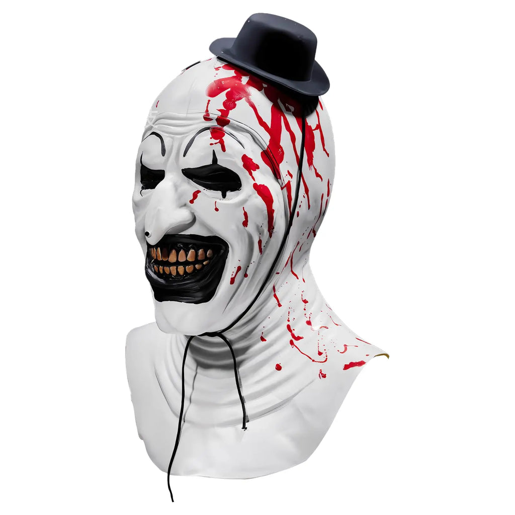 Kids Terrifier Clown Costume Halloween Art the Clown Costume Scary Terrifier Black White Jumpsuit Outfits for Cosplay Party