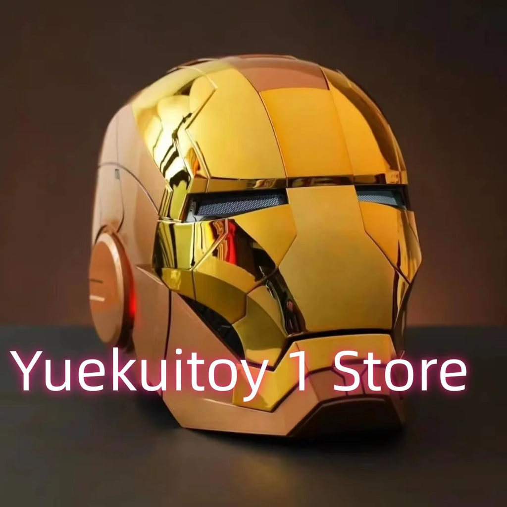 1:1 Wearable Iron Man Helmet Mk5 Mk50 Mk17 Steel Spider Man Helmet Collector'S EditionHelmet Collector'S Gift