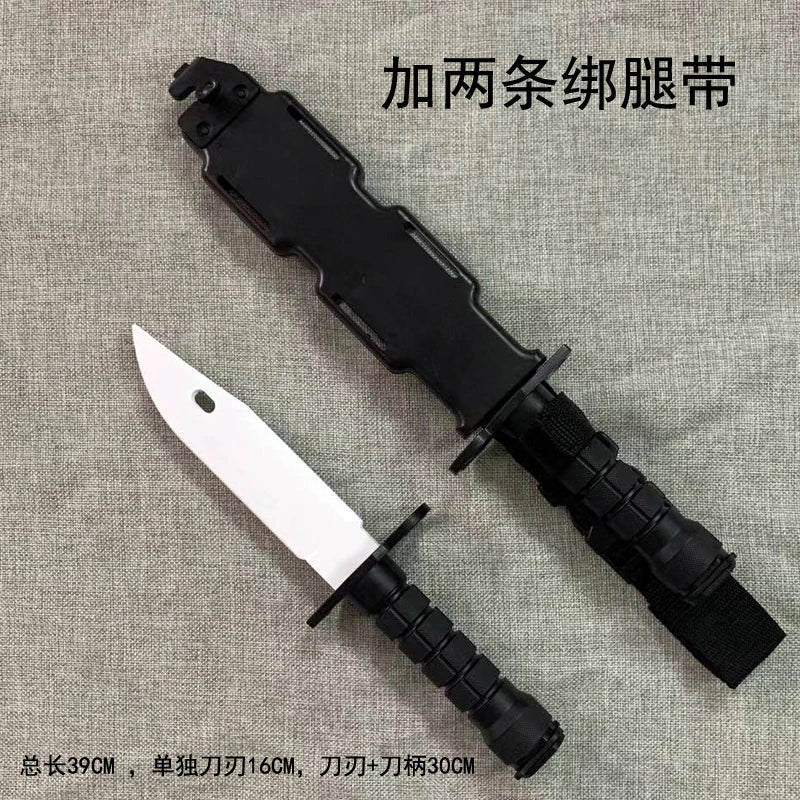 Simulation Student Rubber M9 Training Knife Model Children's Toy Knife