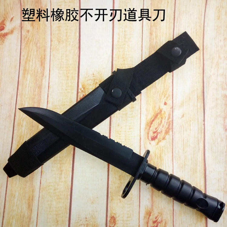 Simulation Student Rubber M9 Training Knife Model Children's Toy Knife