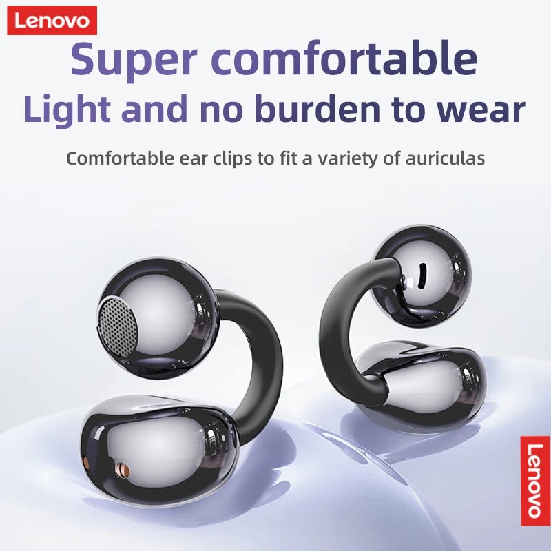 Lenovo TA410 Wireless Bluetooth 5.4 Earphones TWS Panoramic Sound Effects Ultra Long Battry Life Headphones Comfortable To Wear