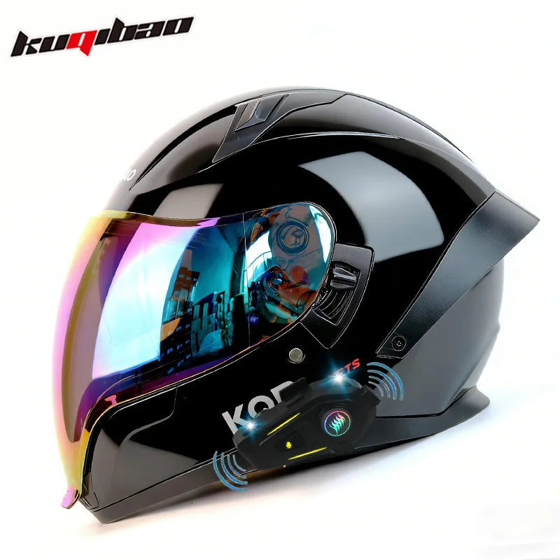 Hot Original Motorcycle Helmet, Pedal, Motorcycle Half Cover Helmet, Cascos Para Motos, Paired with Bluetooth Earphones