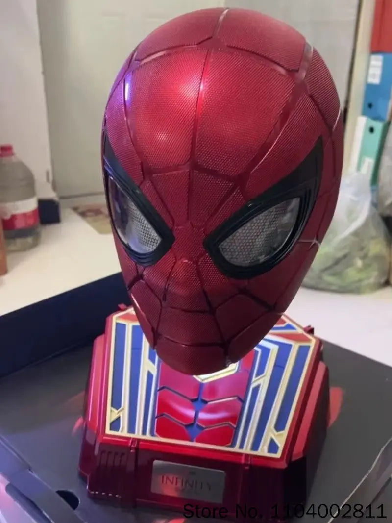 1:1 Wearable Iron Man Helmet Mk5 Mk50 Mk17 Steel Spider Man Helmet Collector'S EditionHelmet Collector'S Gift