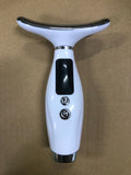 Instrumento de belleza Facial LED de 7 colores, masaje de vibración, 7 modos de levantamiento de cuello y cara, eliminador de arrugas antienvejecimiento para uso doméstico