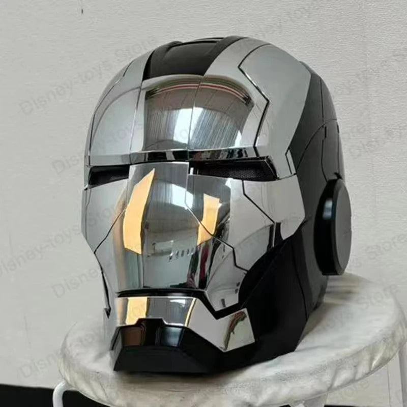 Iron Man Helmet MK5 Pro Max Voice Controlled Version Auto‑Open & Close Function Cool Display Gear Premium Collectible Gifts