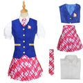 Delansey Cos uniforme Bobby's Charm Princess College Cos mismo uniforme escolar disfraz de juego de rol