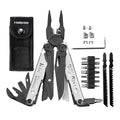 SWISS TECH Multifunctional Folding Pliers 37 in 1 Pocket Knife Portable EDC Tools Kit Set Replaceable Parts Outdoor Camping Gear