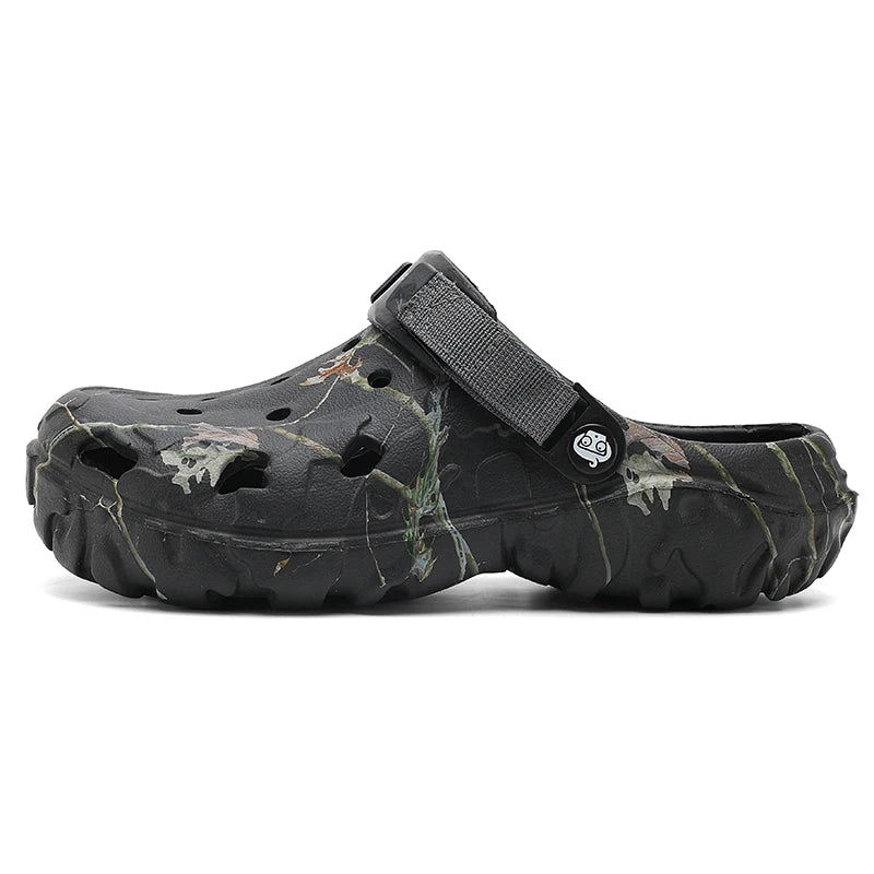 Summer Men's Clogs Sandals Home Garden Shoes Comfortable Men Women Slippers Non-Slip Soft Bottom Flip Flop Sandals Big Size46 47