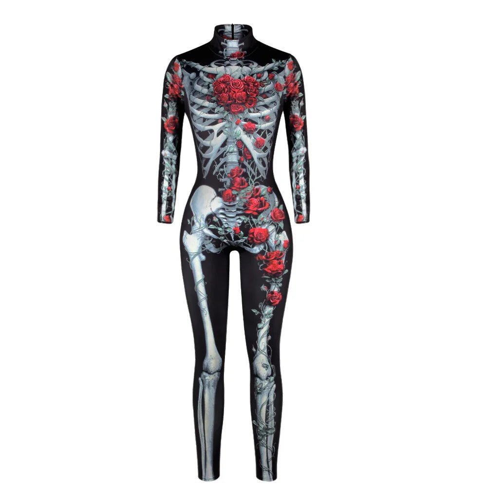 Disfraz de Anime, mono Sexy rojo, súper mono, disfraz de Halloween, disfraz de Navidad ajustado, ropa completa con estampado 3D