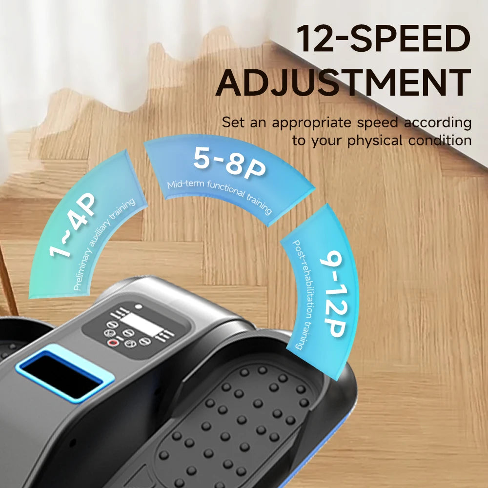 Máquina de ejercicio de Pedal elíptico eléctrico para piernas y pies, paso a paso motorizado silencioso debajo del escritorio para Fitness en casa y oficina
