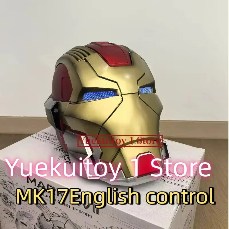 1:1 Wearable Iron Man Helmet Mk5 Mk50 Mk17 Steel Spider Man Helmet Collector'S EditionHelmet Collector'S Gift