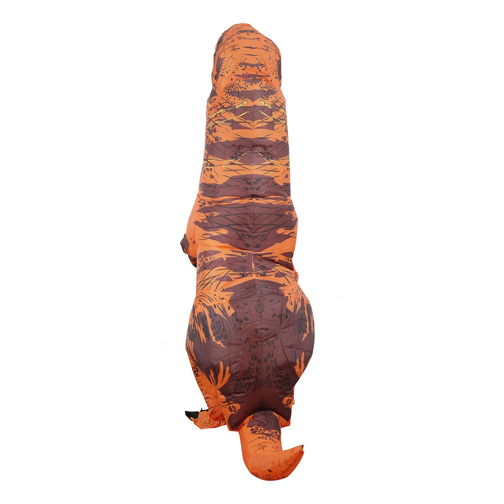 Disfraz inflable de Tiranosaurio Rex, dinosaurio adulto, ropa de fiesta de Halloween, disfraz para adultos, mascota del Festival