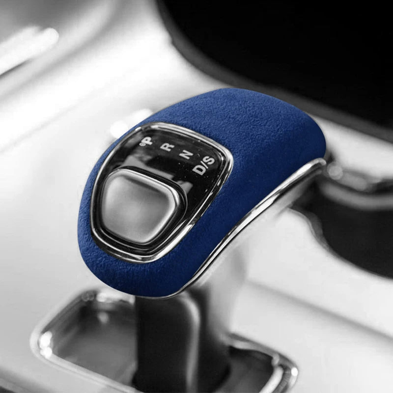 For Jeep Grand Cherokee SRT 2014-2015 Made of Alcantara Gear Shift Knob Cover Boot Anti Scratch Car Interior Tuning Accessories