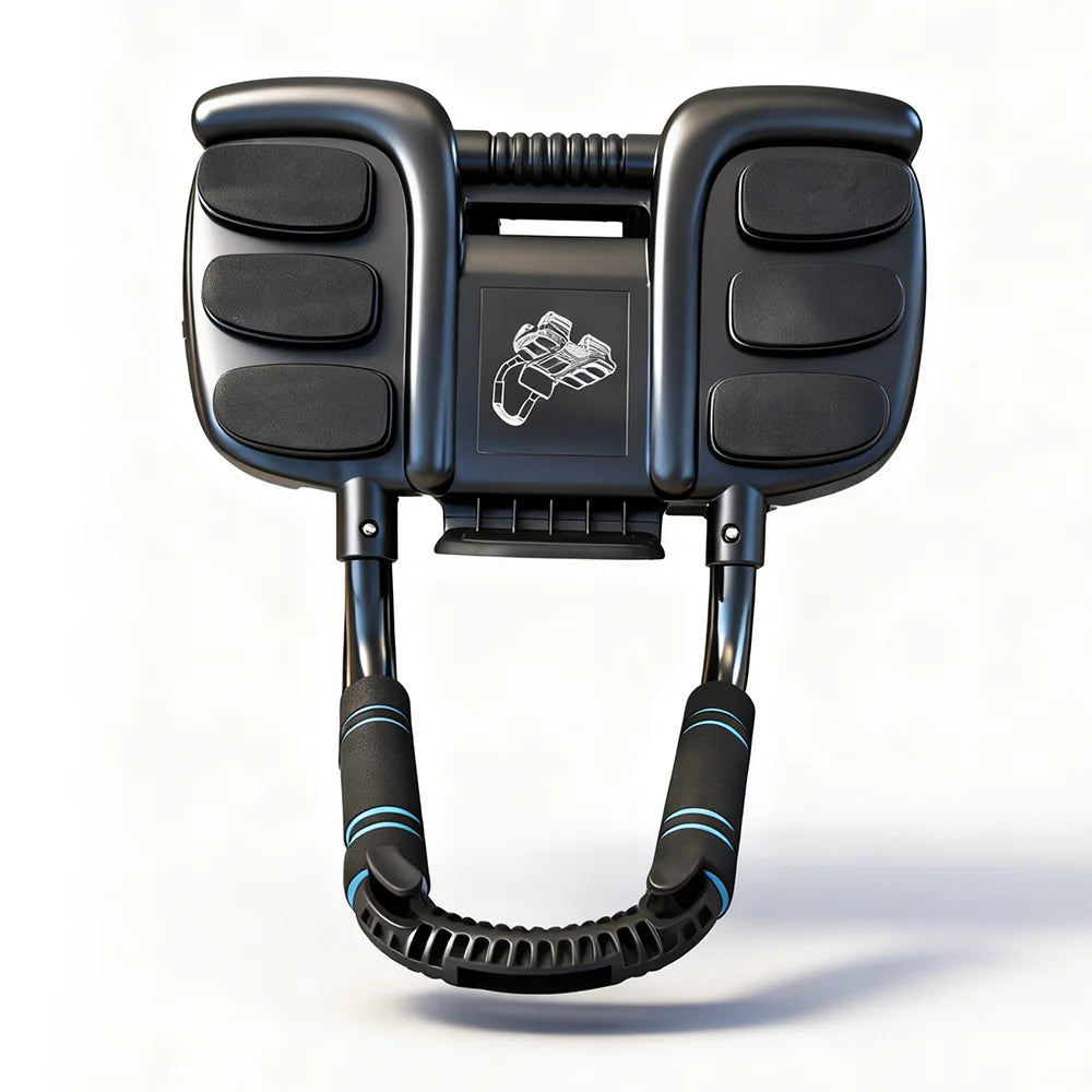 Ejercitador de rueda Abdominal con diseño de seis codos, rebote automático, antideslizante, gimnasio en casa, equipo de Fitness, deslizador de entrenamiento Abdominal