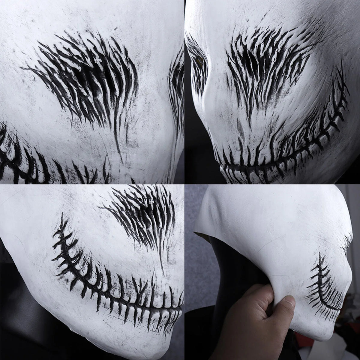 Halloween Skull Cosplay Headgear Sturdy and Durable Simulated Skull Headgear For Halloween Secret Room Props