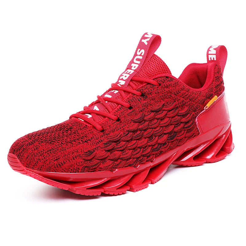 Men Running Shoes Non Slip Breathable Fashionable Outdoor Lightweight Lace Up Wear-resistant Casual Walking Shoes for Men