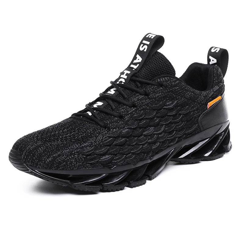 Men Running Shoes Non Slip Breathable Fashionable Outdoor Lightweight Lace Up Wear-resistant Casual Walking Shoes for Men