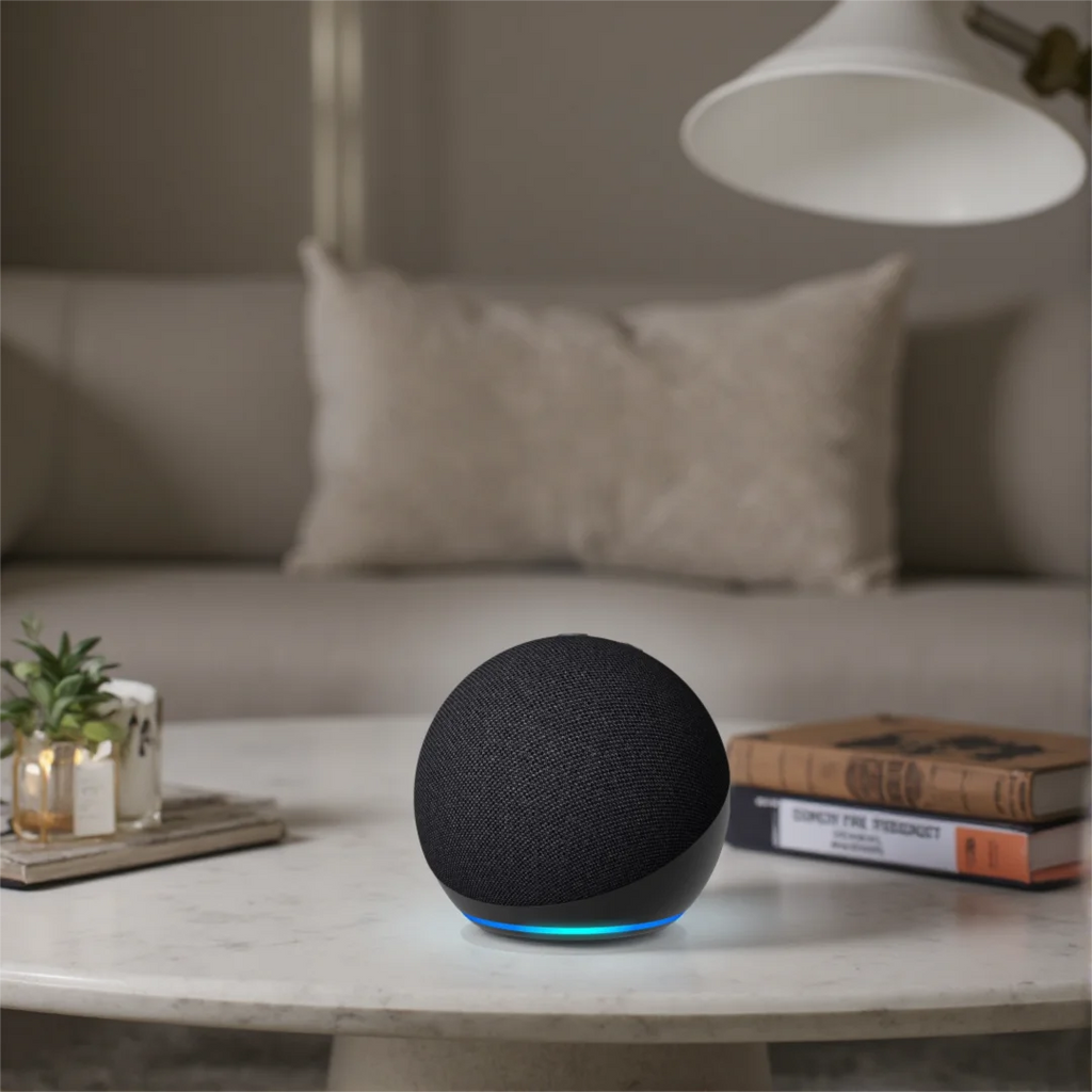 Newest Model Original Alexa Dot 5th Generations Pop Bigger Smart Sound with RGB LED Lighting Wireless Speaker WiFi