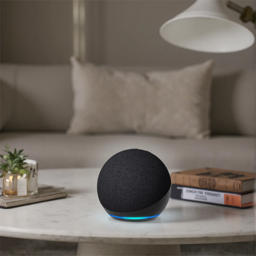 Newest Model Original Alexa Dot 5th Generations Pop Bigger Smart Sound with RGB LED Lighting Wireless Speaker WiFi