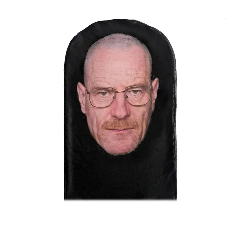 Divertida máscara facial completa con estampado 3D, máscaras faciales de celebridades, malla elástica, accesorios para fiesta de Halloween, pasamontañas, cubiertas para la cabeza