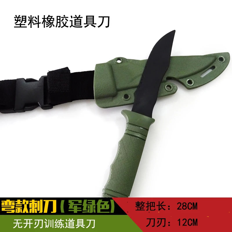 Simulation Student Rubber M9 Training Knife Model Children's Toy Knife